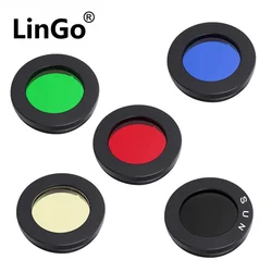 Telescope Sun Moon Planet Filtet Eyepieces Filters for Enhancing Definition Resolution 0.965 Inch