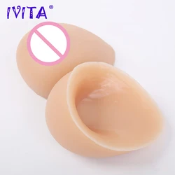 IVITA 1600g Artifical Silicone Breast Forms Fake Boobs Cup E for Crossdresser Transgender Shemale Mastectomy False Fake Breasts