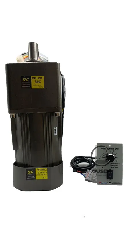 6IK200RGN-C 400W 220V AC Gear Speed Motor Geared Motor Motor + Speed Governor