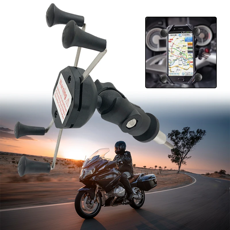 

For BMW R1250RT R1250 RT R 1250RT R 1250 RT 2018 2019 2020 2021 Motorcycle GPS Navigation Frame Mobile X- Phone Mount Bracket