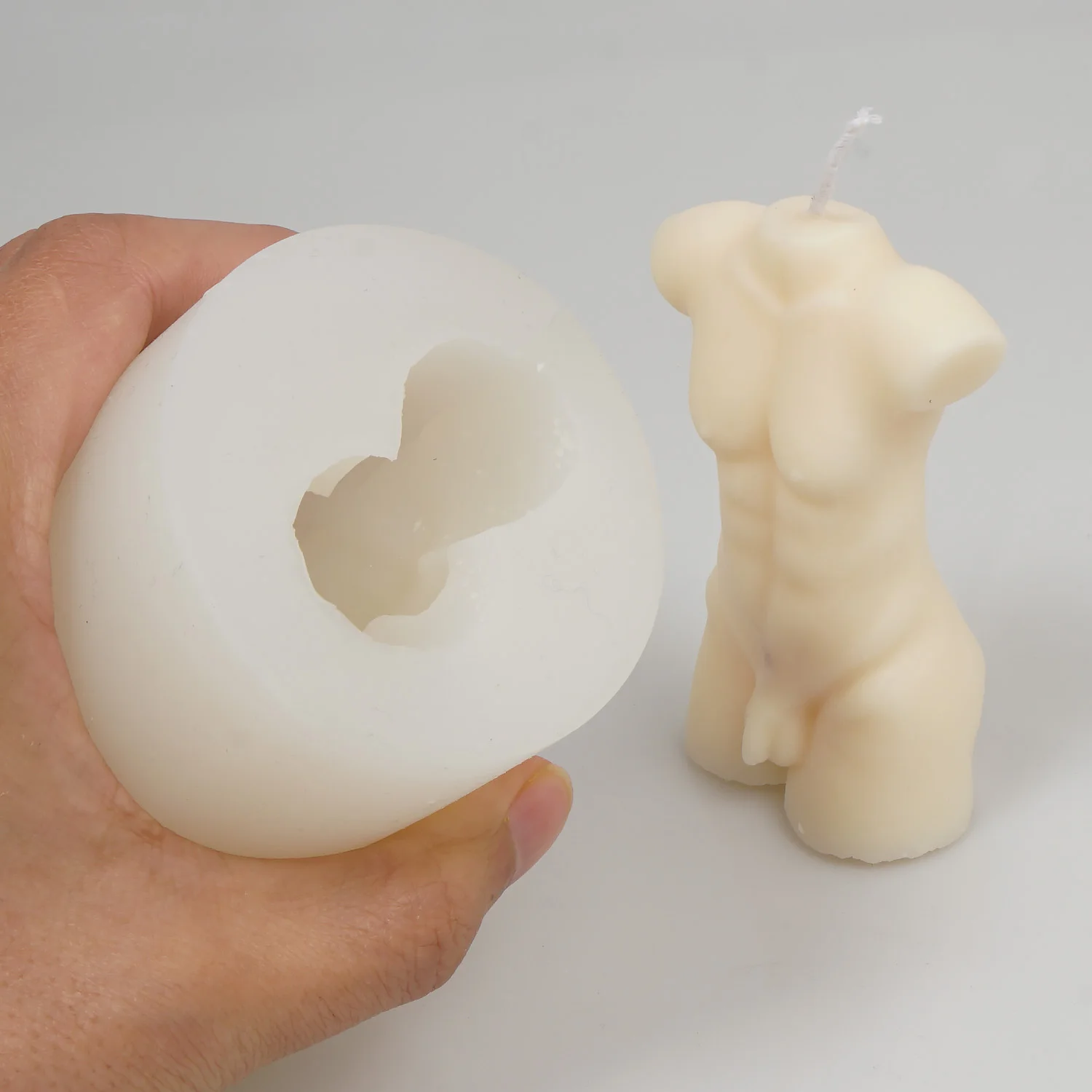 

3D Male Body Mold Sexy Man Torso Mold Muscle Body Mold DIY Candle Mold Plaster Mold Soap Mold 10362651