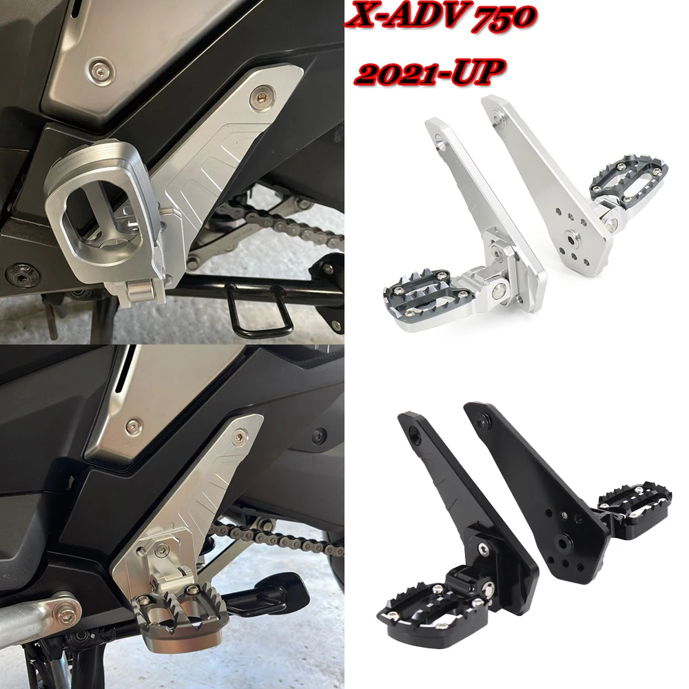 

Для HONDA XADV X-adv 750 XADV 750 2021, мотоциклетная задняя педаль из алюминиевого сплава, подставка для ног, складные подножки, подножки для пассажиров