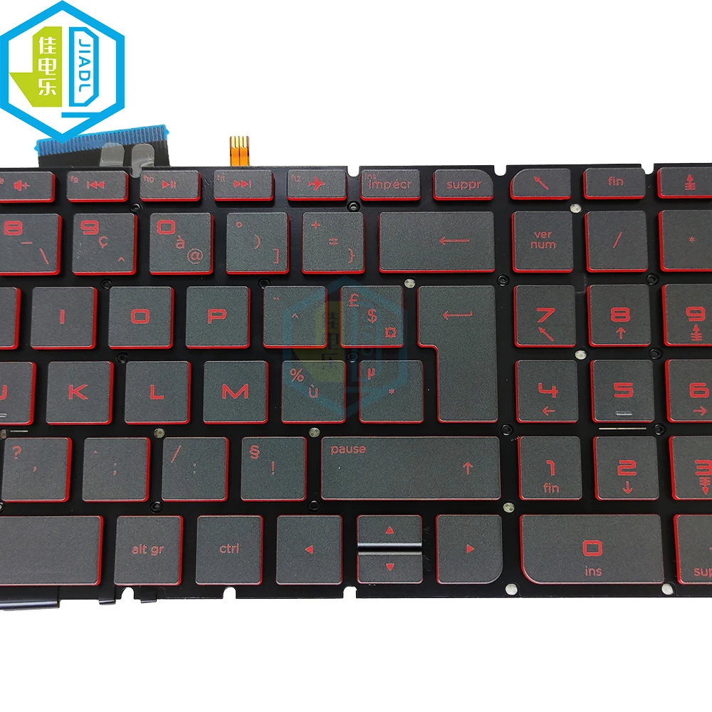 15-AB Laptop Keyboard FR AZERTY French Backlit Keyboards For HP Pavilion 15-AN 15-AW 15-BK 15-AB219NR 15-RA Envy M6-AR 17-S