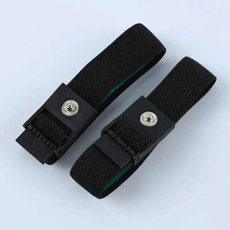 Conductive bracelet Adjustable Electrode Wrist Strap Band for Tens DDS Meridian massage instrument with 3.5mm stud