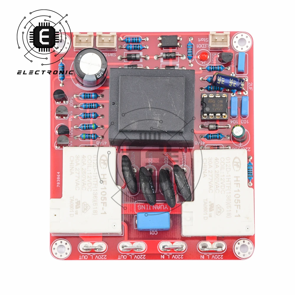 

Power Amplifier Power Delay Soft Start Temperature Protection Board 1.6mm Thick Double-sided Sheet, Durable and Practical