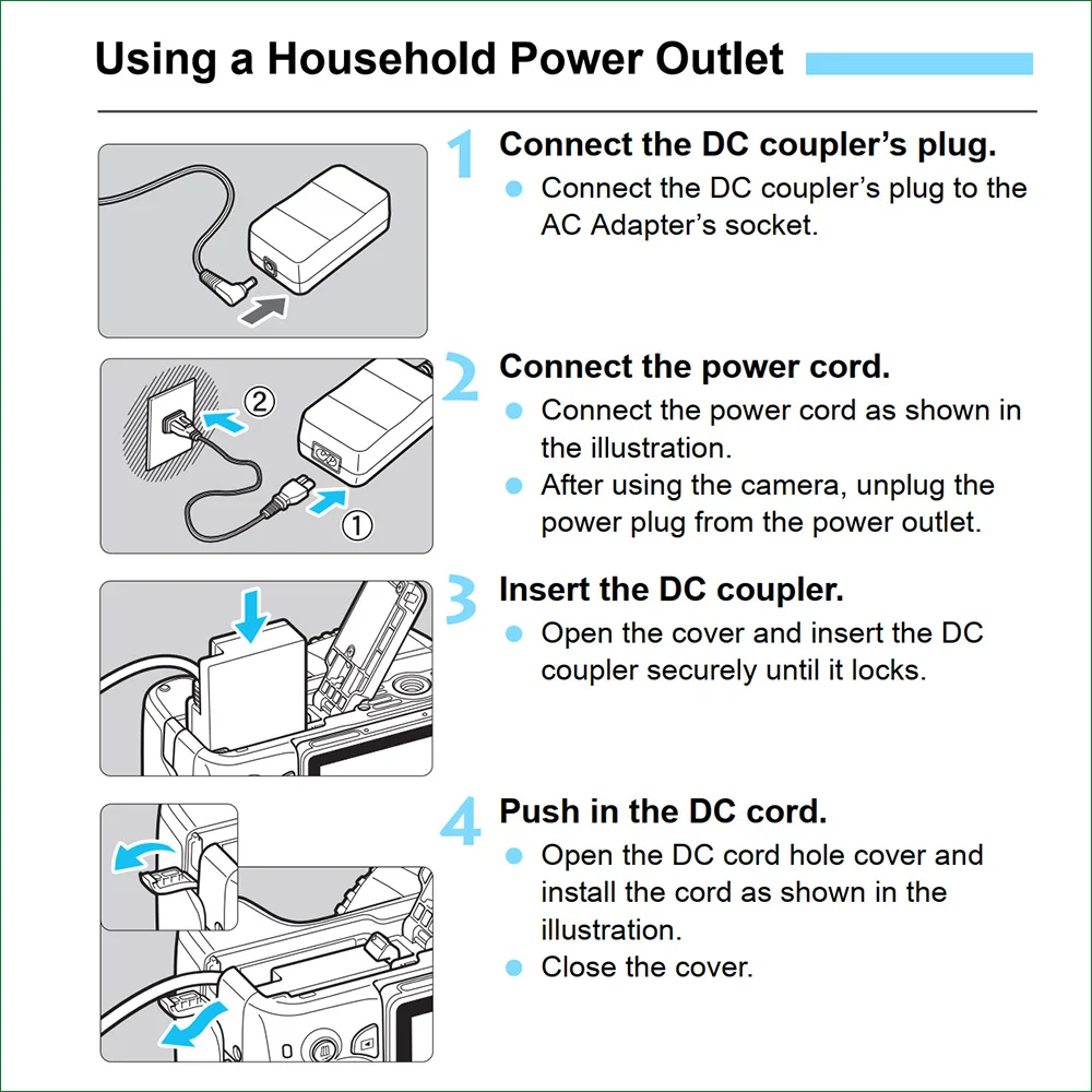 Lanfulang-Adaptador de corriente alterna, ACK-E18 acoplador de CC, para Canon EOS R10 Rebel SL2 SL3 T6i T6s T7i T8i Kiss X8i X9 X9i X10 200D II, DR-E18