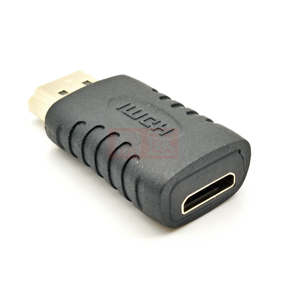 คุณภาพสูง Gold Plated HD เข้ากันได้กับชาย Mini HD หญิง Full HDTV Adapter Converter สําหรับ HDTV