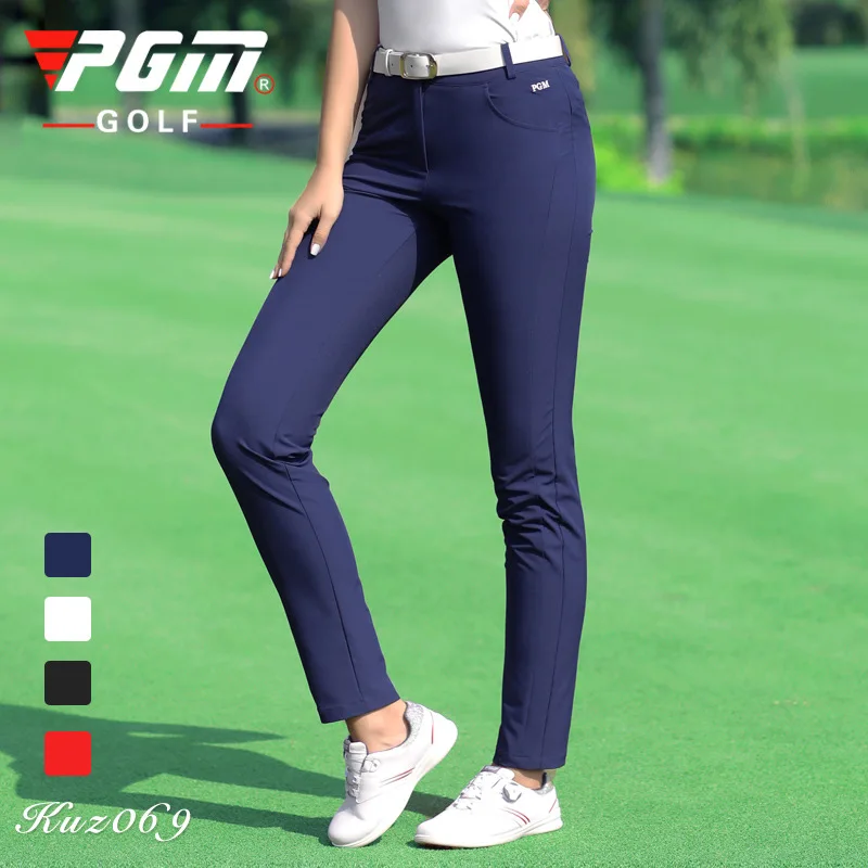 Golf Pants For Women Ladies Autumn Spring Golfer Clothing Sports Wear Slim Breathable Golf Trousers Girls Sports PantsXS-XL