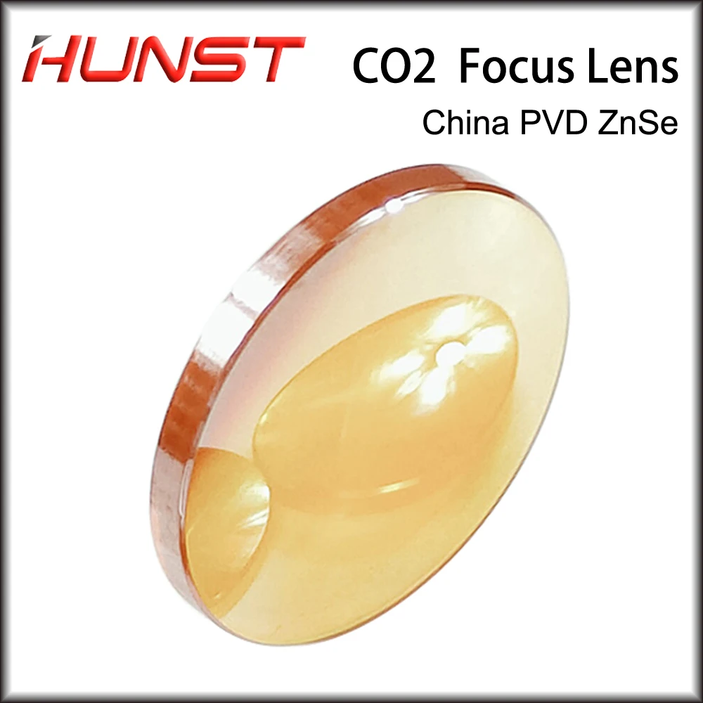 Hunst China CO2 ZnSe  Focus Lens Dia.12 18 19.05 20mm FL38.1 50.8 63.5mm for Laser Engraving Cutting Machine Spare Parts