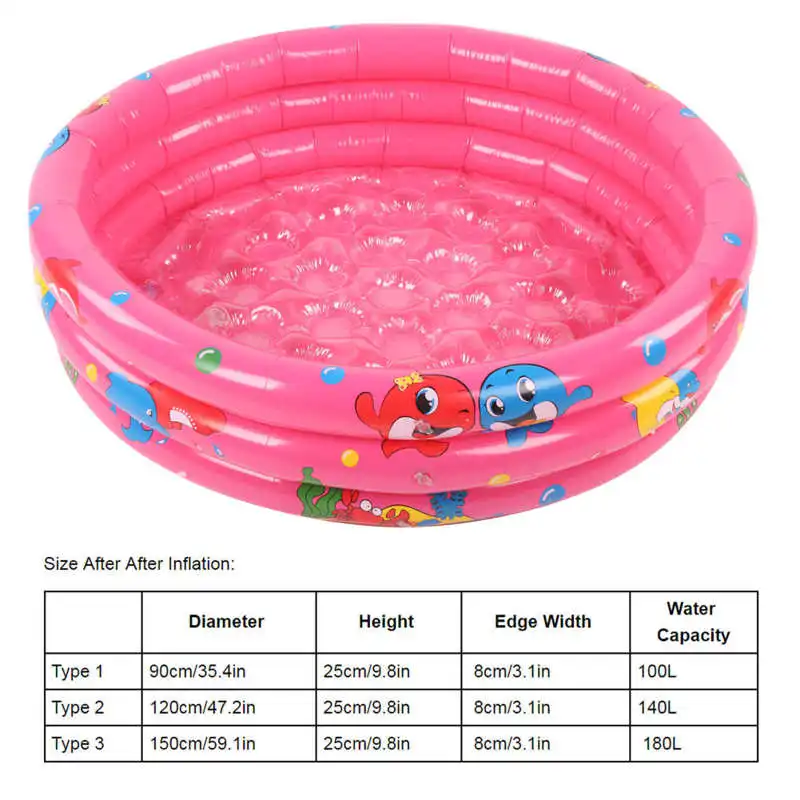 Piscina inflable para bebés, PISCINA DE BOLAS DE MAR portátil, lavabo para niños al aire libre, bañera infantil, juego de agua