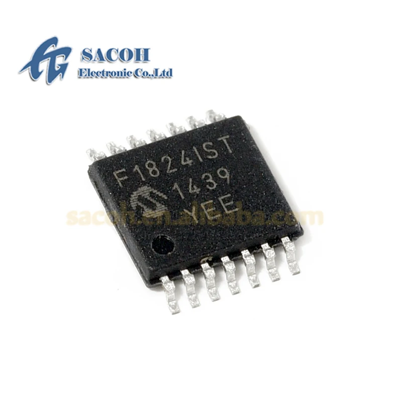 

5PCS/lot New OriginaI PIC16F1824-I/ST F1824IST or PIC16F1824-E/ST F1824EST or PIC16F1824 TSSOP-14 14-Pin Flash Microcontrollers