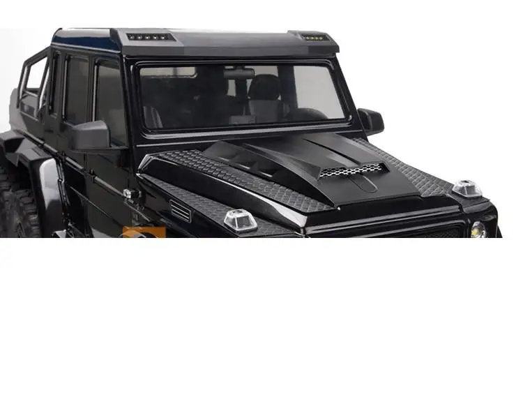 Подходит для 1:10 радиоуправляемого гусеничного автомобиля trax trx-6 G63 TRX-4 G500 Скрытая оболочка + откидная крышка двигателя G162EB