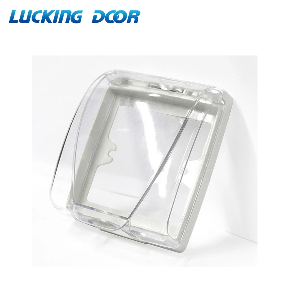 

Outdoor switch waterproof protective cover doorbell switch rain cover for access control system