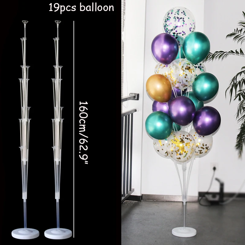 35/70/100/130Cm Ballon Stand Bruiloft Decoratie Gelukkige Verjaardag Ballon Stok Houder Ballon Accessoires festival Globos