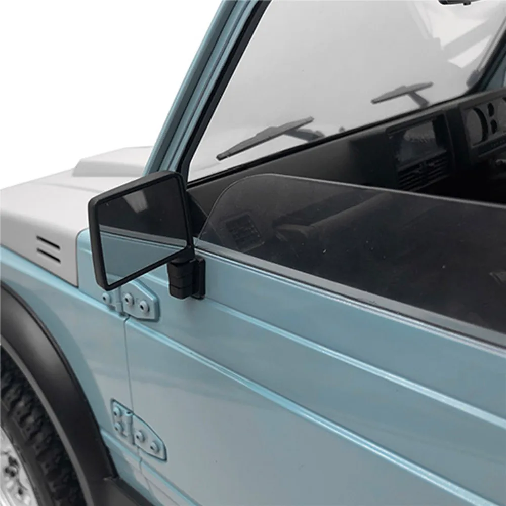 1 para Anti-odcisk palca lusterko lusterka boczne dla 1:6 Capo Samurai Jimny gąsienica RC akcesoria ulepszenie samochodu części do zabawek