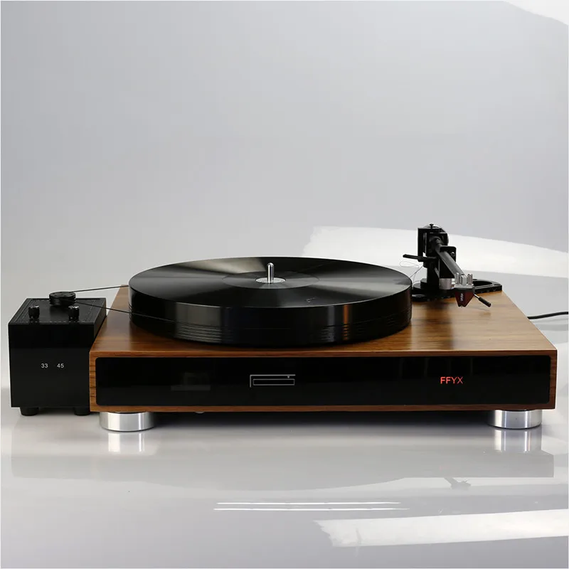 

Магнитный поворотный проигрыватель FFYX LP PHONO T1805/T1805A, виниловый поворотный проигрыватель с воздушным подшипником (T1805) /поворотный проигрыватель magleva (T1805A)