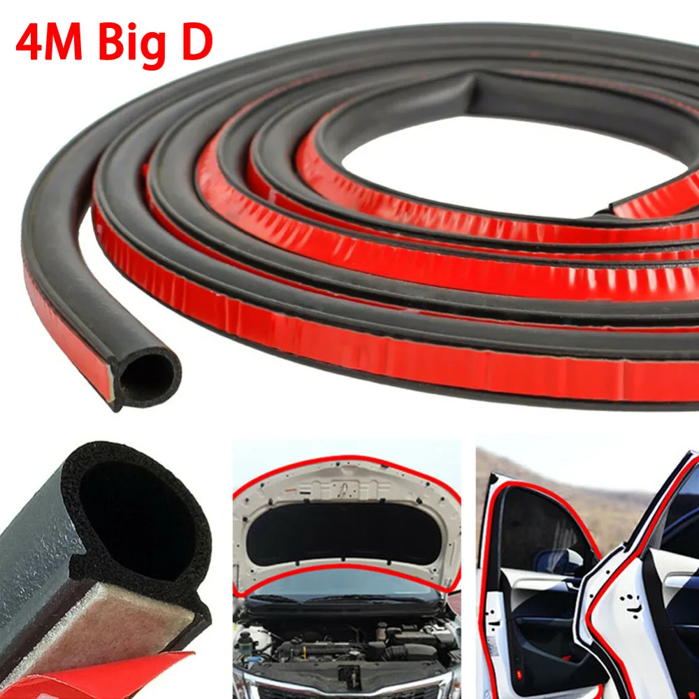 

Universal D Shape 12*14mm Seal Car Door Edge Guard Molding Trim Protectors Strip