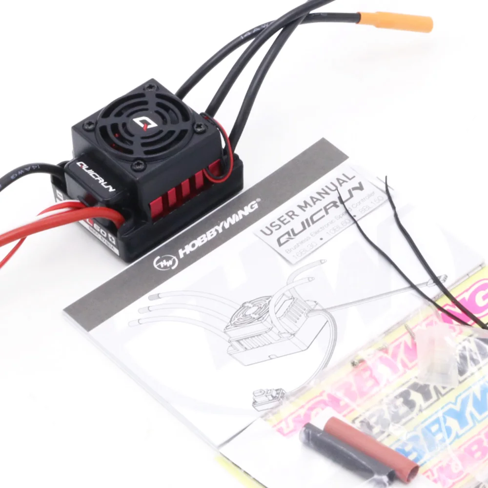 Hobbywing QuicRun-WP-10BL60 Sensorless Brushless Speed Controllers 60A ESC for 1/10 Rc Car