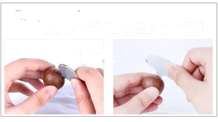 Portable Nut Cracker sheller Walnuts MACADAMIA NUTS Metal Key Opener Nut tools Free shipping