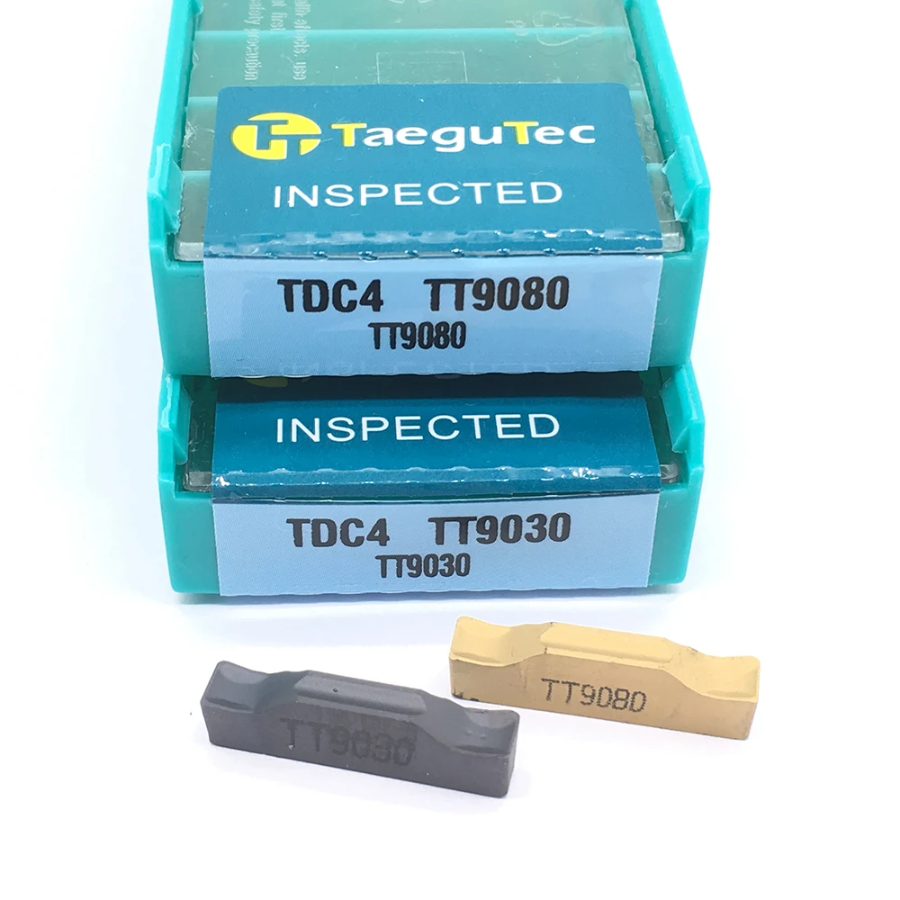 Распродажа, 10 шт., твердосплавные вставки TDC2 TDC3 TDC4 TT9030 TT9080, режущий токарный станок, инструменты для обработки канавок, инструменты с ЧПУ
