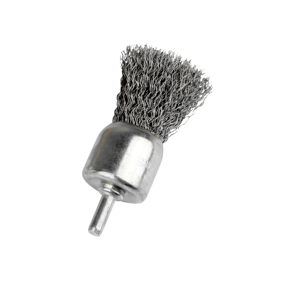 15/25/30Mm Quay Dây Thép Không Gỉ Cấp Cốc Đựng Bàn Chải Bánh Xe 6Mm Vỏ Cho Khoan
