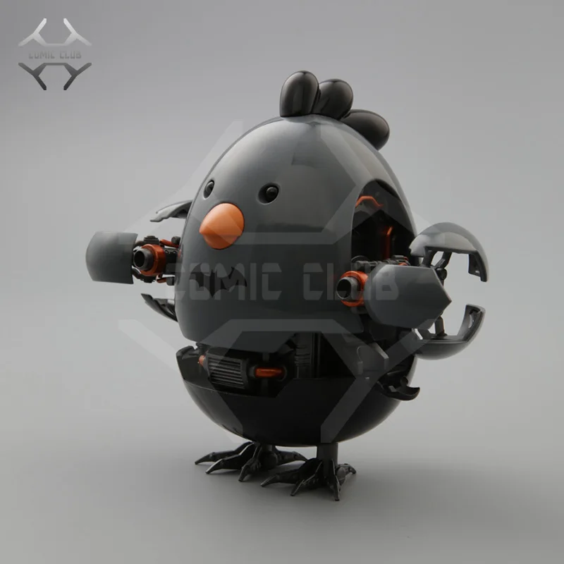 COMIC CLUB IN-STOCK Super Cute Fanmade Alloy Chicken Robot Action Figure Toys