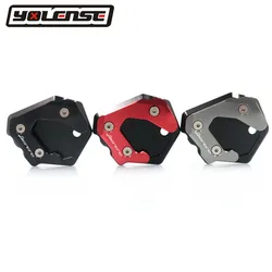 For Benelli leoncino 500 leoncino500 BJ500 BJ 500 Motorcycle CNC Aluminum Kickstand Foot Side Stand Extension Support Plate Pad