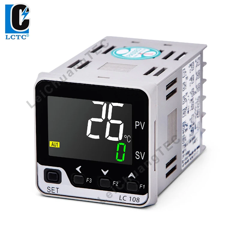 TC/RTD multi input 48x48mm LCD digital intelligent pid temperature controller  SSR/Relay/4-20mA/0-10V output With RS485 protocol