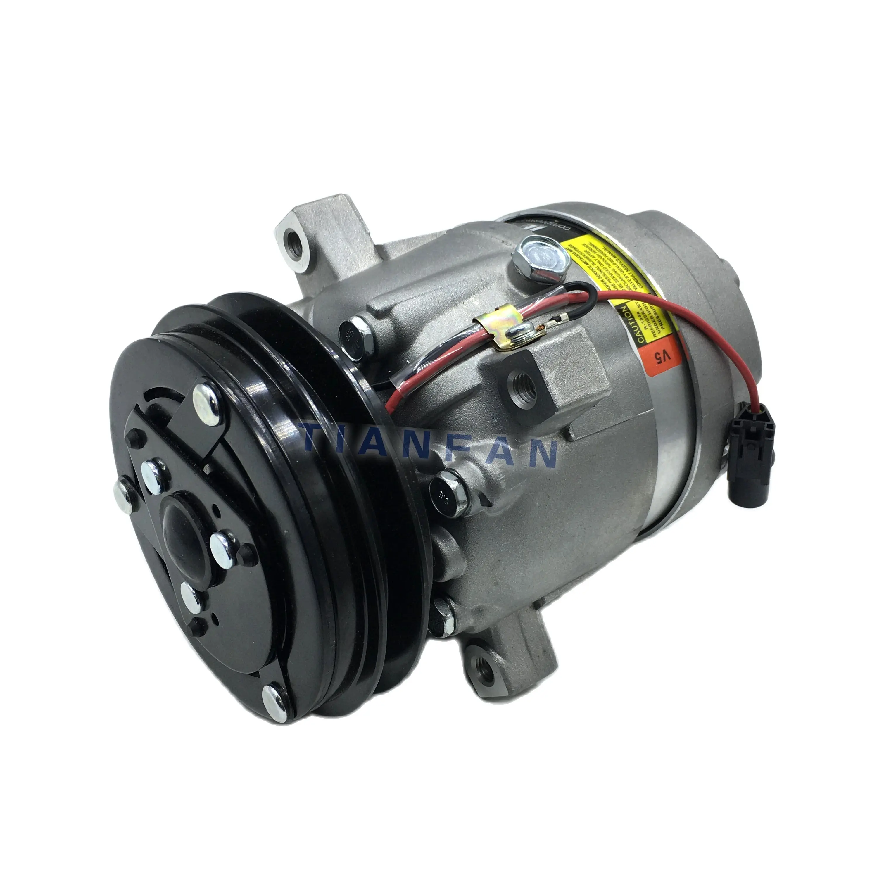 

For Doosan Daewoo DH55 60-7 Hyundai R55 60-7 Air Conditioning Compressor Air Conditioning Pump Excavator Parts