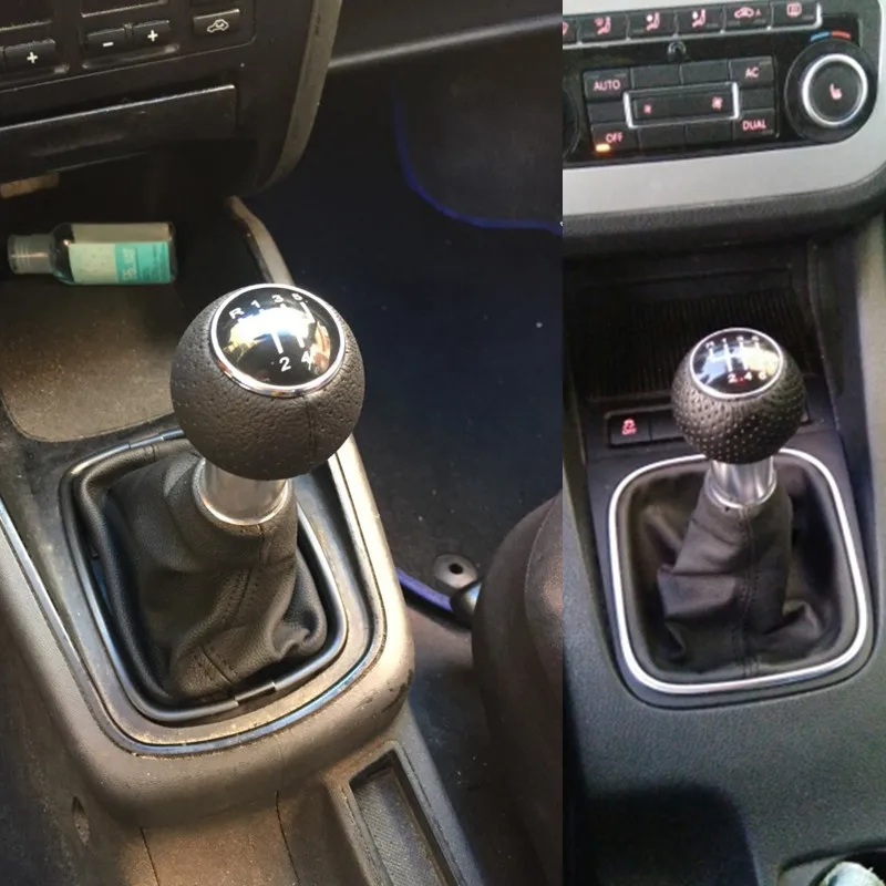 12mm / 23mm Car Styling Accessories Gear Shift Knob Lever Shifter Gaiter Boot Cover Case for Audi A3 S3 8L 1.6L 2001 2002 2003