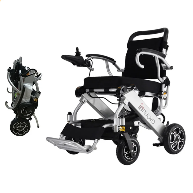 

Folding Portable Power Electric Wheelchair For Travel Carry On Airplane Cheap Price Wheelchair For Disabled