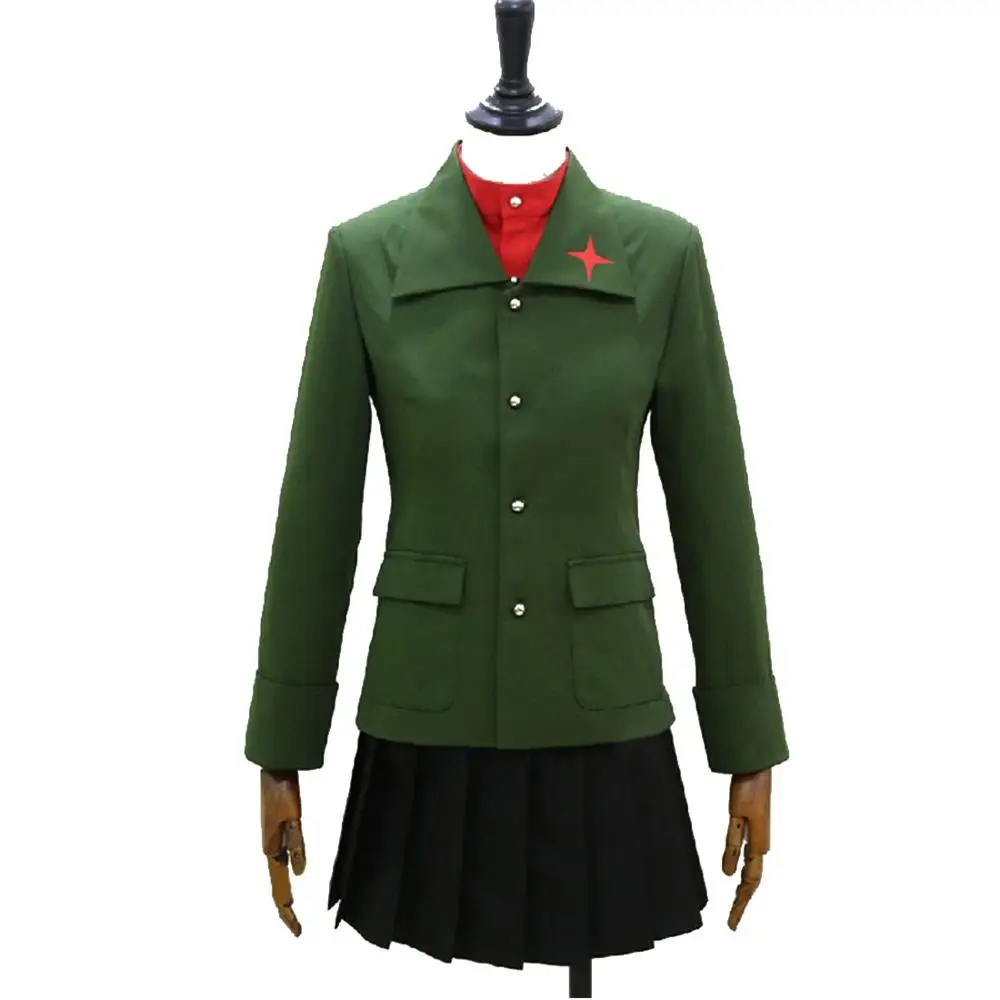 

2020 GIRLS und PANZER Katyusha Nonna suit Cosplay costume Carnaval Halloween Christmas Costume