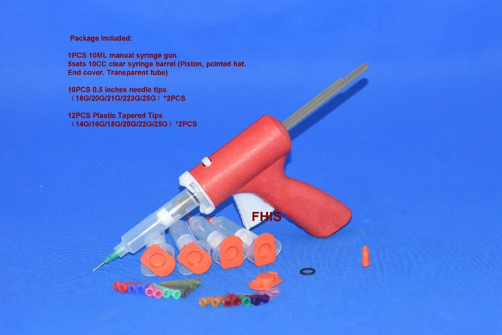 

10cc/10ml 30cc/30ml Single Liquid Manual Glue Gun Silicone Glue Tool Adhesive Bonding Extrusion Tool