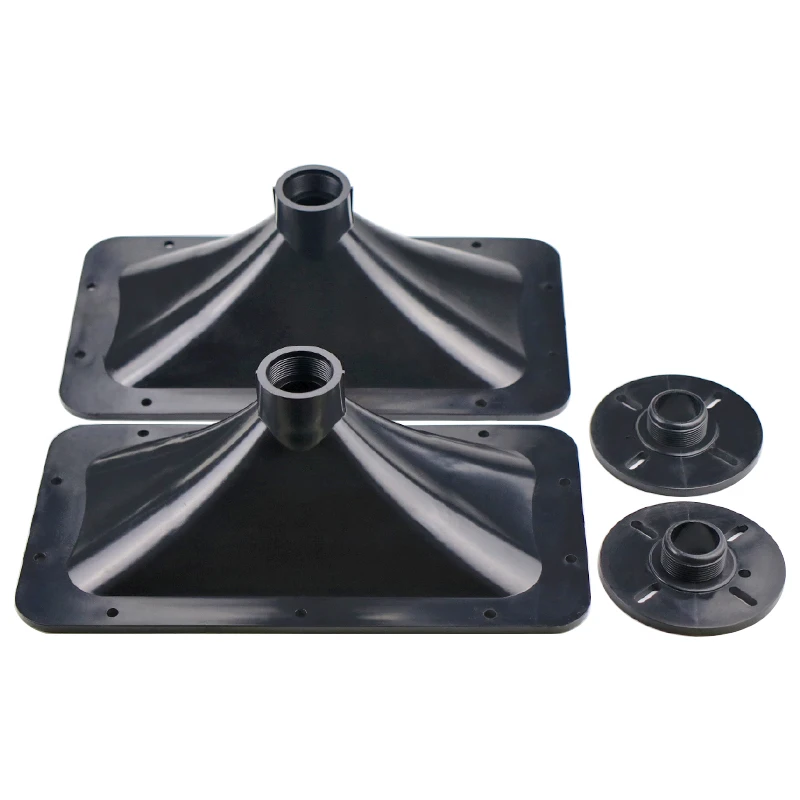 44-core Screw Tweeter Horn Head Treble Screw Mouth Plastic Horn For 25-core 35-core Flat Orifice Driven Tweeter Head 2pcs