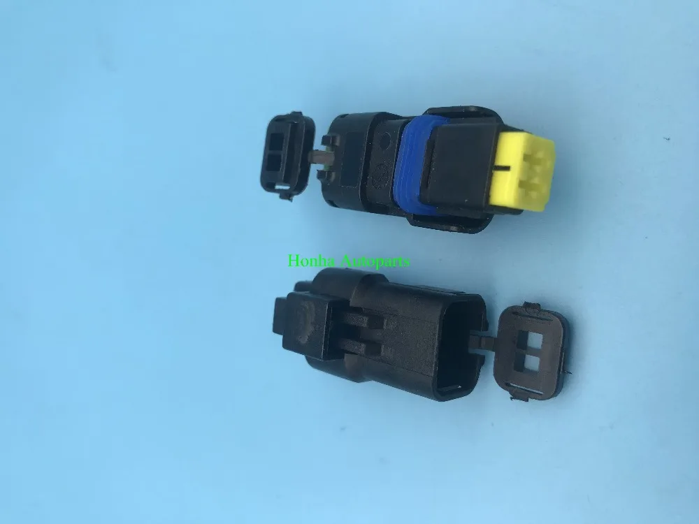 2 pin FCI headlight steering lights plug water temperature sensor connector 211PC022S0049 211 PC022S0049