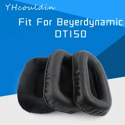 Earpads For Beyerdynamic DT150 Velvet Sheepskin Headphone Accessaries Replacement Ear Cushions Wrinkled Leather Material