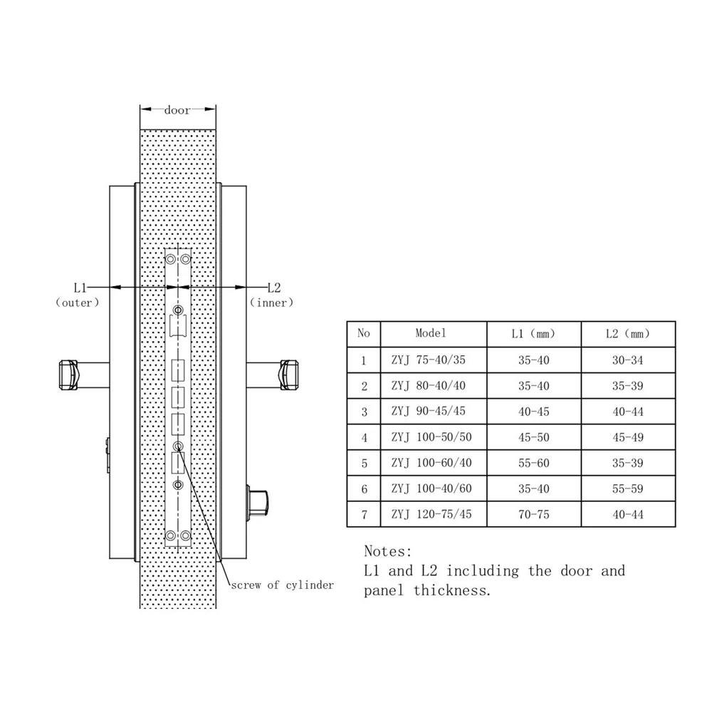 Mihome Smart Lock Cylinder  Wireless WIFI Zigbee Lock Core Intelligent Encryption Door Lock E-keys Support For Mijia Mi home APP