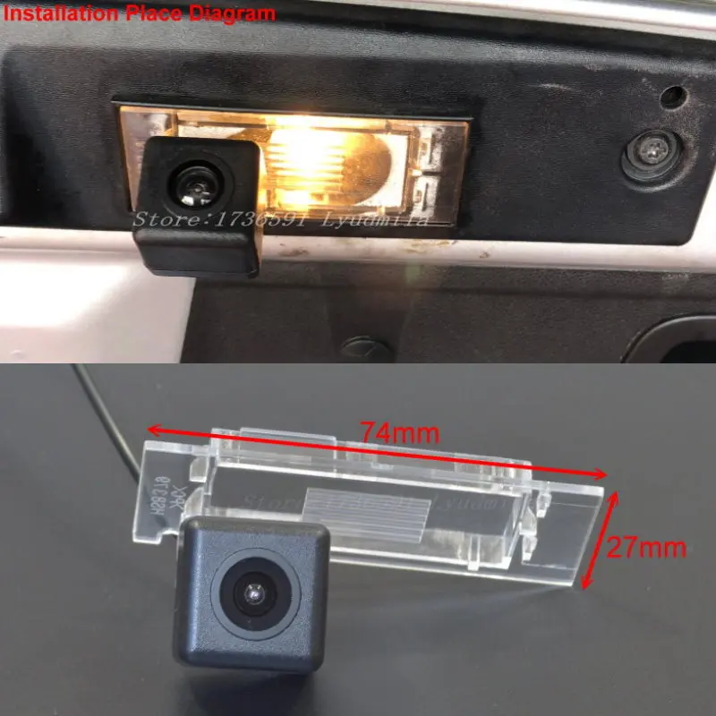 For Renault Clio 4 IV Hatchback / Estate 2013~2019 HD Rear View camera Original Screen Compatible Monitor 24 Pin Adapter Cable