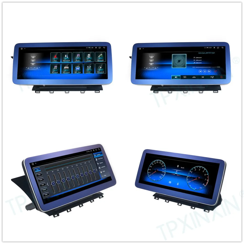 For Mercedes-Benz GLK200 GLK260 GLK300 2010-2015 Android 13 Carplay Radio Player Car GPS Navigation Multimedia Head Unit Stereo