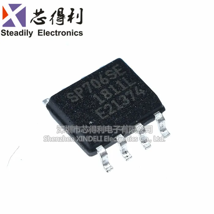 10pcs/lot Sp706sen Original Sop-8 New 3.3V Low Power Microprocessor Generation: Max706