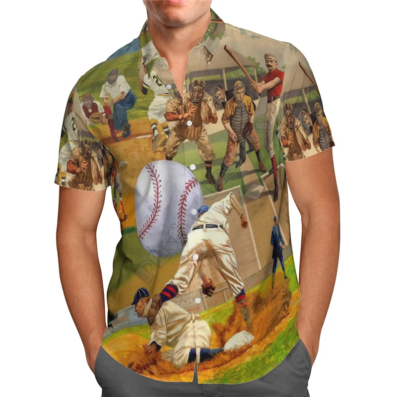 Hawaii Shirt Hawaiian beach Summer Dragon Printed 3d Men's Shirt Harajuku Tee hip hop shirts 22