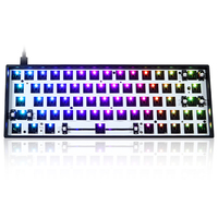 GK64 GK64x GK64xs RGB Hot Swap Programmable Bluetooth Wired Case PCB Plate Cherry MX Keyboard DIY kit Replacable Space