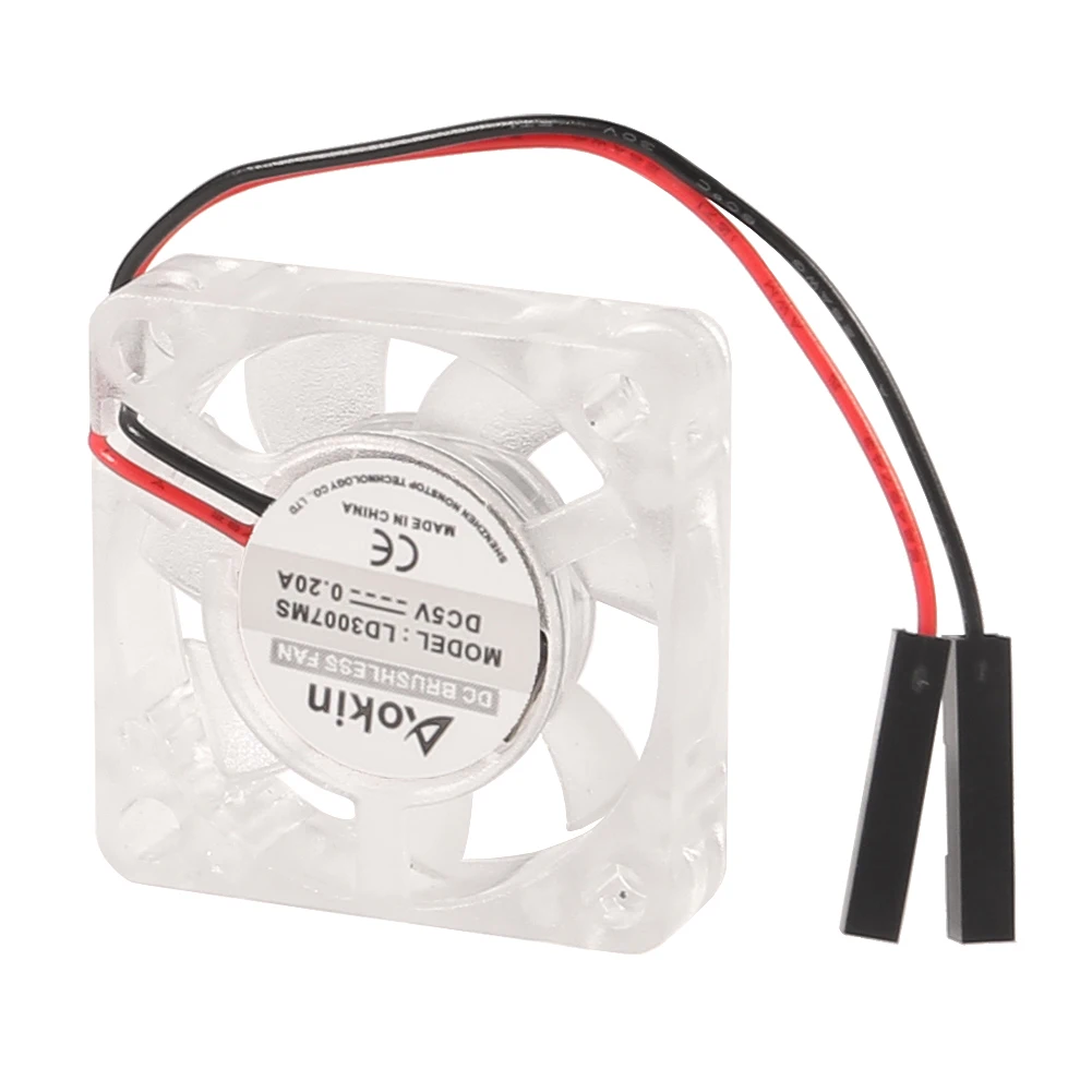 4 шт., вентилятор для процессора Raspberry Pi, 30x30x7 мм, 3007 в, 5 В