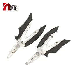 NOEBY Stainless Steel Fishing Plier Multifunctional Gripper Fishing Scissors for Ring Hook Remover Line Cutter Fishing Tool