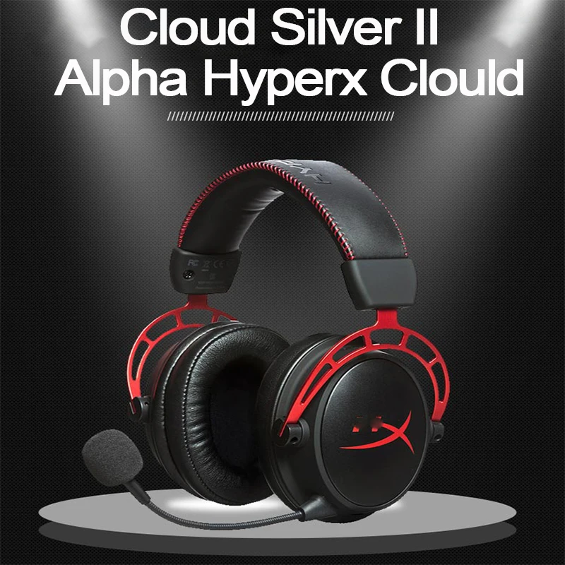 ميكروفون سماعة رأس لكينج ستون HYPERX ألفا/سحابة/سحابة 2 II/الطيران S/مسدس S سماعة الألعاب كابل ميكروفون صغير