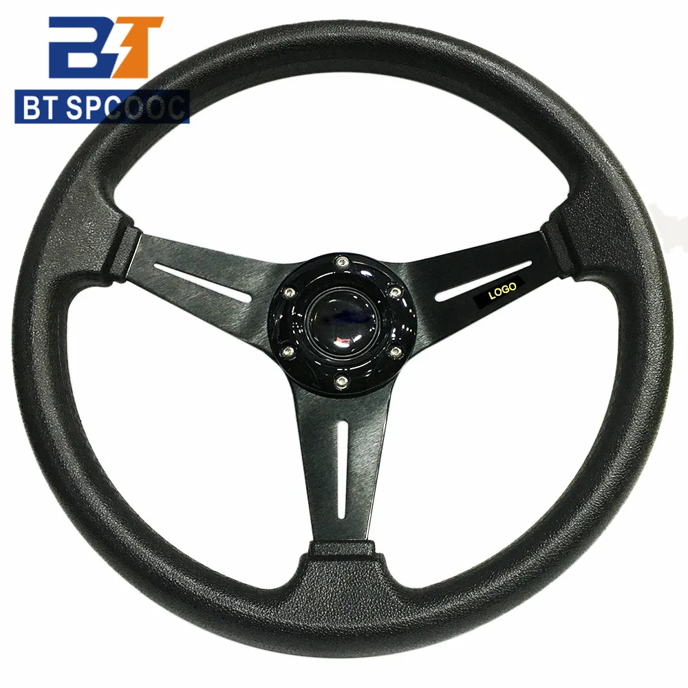 14inch 345mm Car Sport Steering Wheel PU Drift Rally Racing Steering Wheels Universal Multiple Colour Red Blue Black Yellow etc
