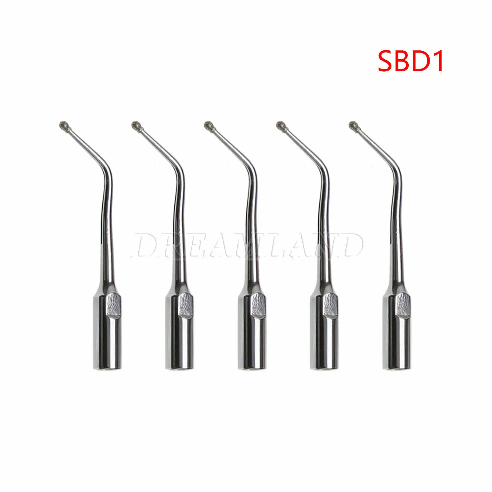 

5 Pcs Dental Scaler Cavity Preparation Tips SBD1 For SATELEC DTE Ultrasonic Scaler