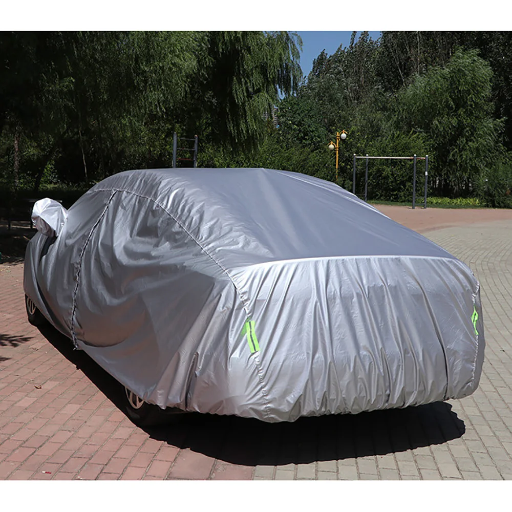 190T Universal Car Covers Outdoor sun protection Dustproof rainproof Snow protection for Toyota Camry Corolla RAV4 Yaris reiz