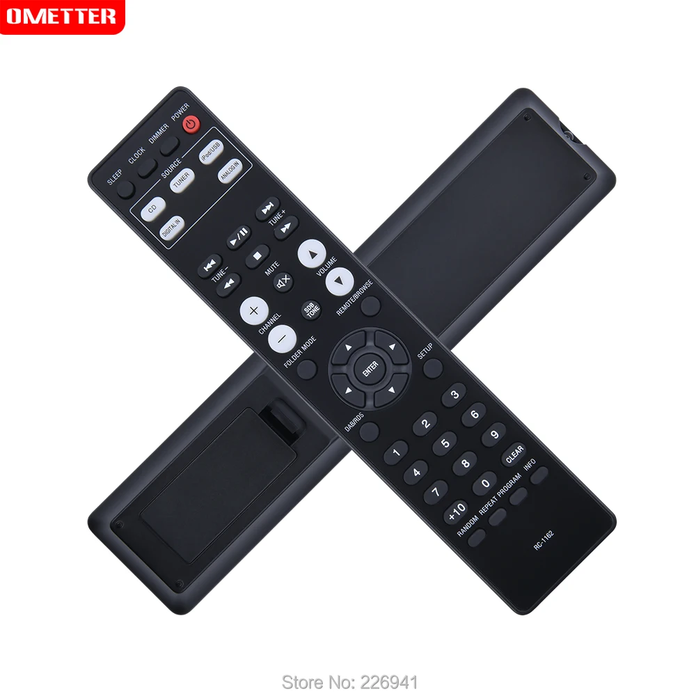 Replace Remote RC-1162 for Denon CD Receiver RCDM39 RCDM39DAB RCD-M39DAB RCD-M39