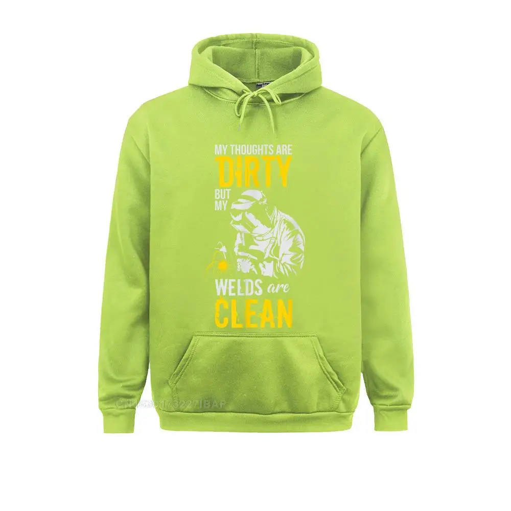 My Thoughts Are Dirty But My Welds Are Clean Funny Welder Hoodie Sweatshirts For Student Funny Hoodies Funny Casual Sportswears